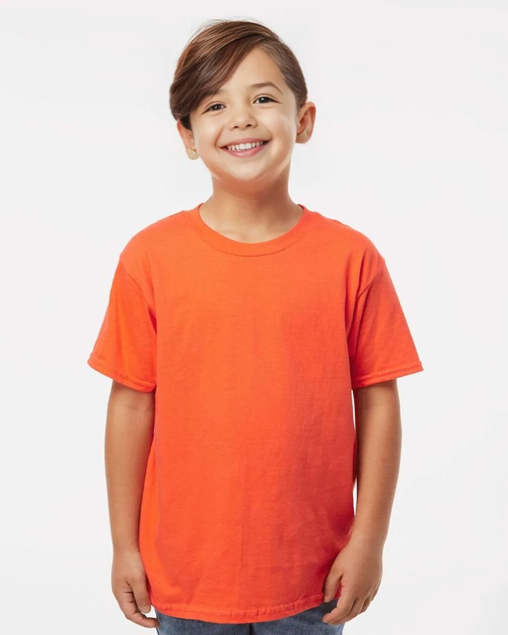 Gildan Youth Softstyle Crewneck Short Sleeve T-Shirt for Casual Wear & Custom Printing Cotton Tee